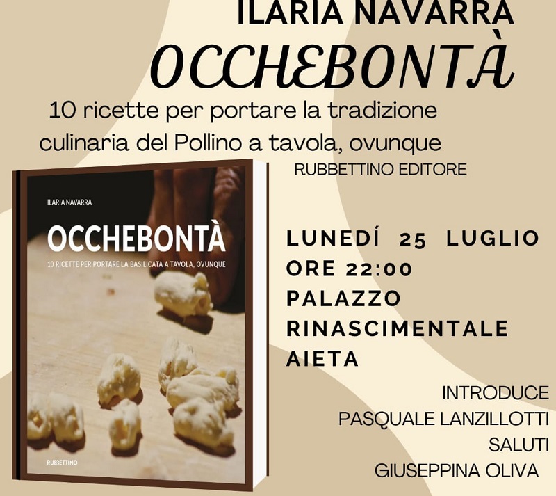 CALABRIA. AIETA. LUNEDì 25 LUGLIO PRIMO APPUNTAMENTO DELLA RASSEGNA “LIBRI A CORTE”