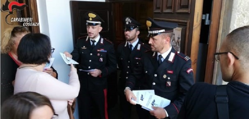 TRUFFE AGLI ANZIANI. I CARABINIERI DELLA COMPAGNIA DI PAOLA AVVIANO DEGLI INCONTRI INFORMATIVI