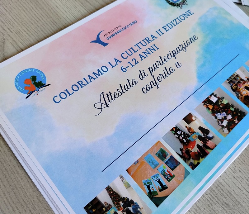 Tortora. Terminato il laboratorio “Coloriamo la cultura”. I ringraziamenti del comitato di gestione della Biblioteca comunale