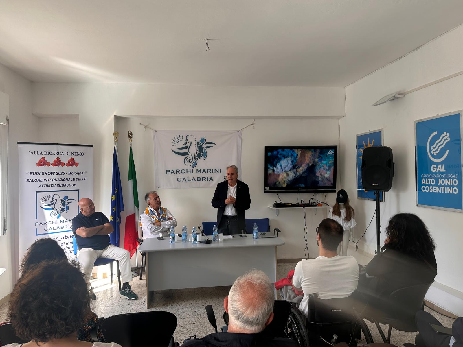 Ad Amendolara il primo percorso subacqueo per persone con disabilità