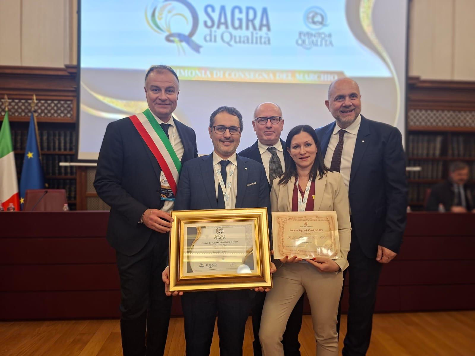 Pro Loco Maratea La Perla : conferito il marchio “Evento di Qualità” al Premio La Perla